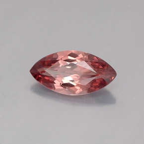 Granato malese Color rosa naturale da 1.51 ct, Taglio marquise, VVS-VS