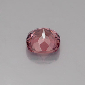 Granato malese naturale rosa da 0,94 ct, taglio a cuscino, VS
