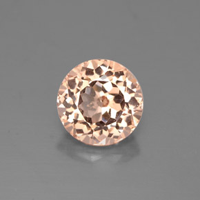Granato malese naturale giallo da 1,28 ct, taglio rotondo, VVS