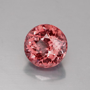 Granato malese naturale rosa da 1,65 ct, taglio rotondo, VVS-VS