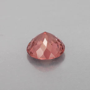 Granato malese naturale arancione da 1,02 ct, taglio rotondo, VS