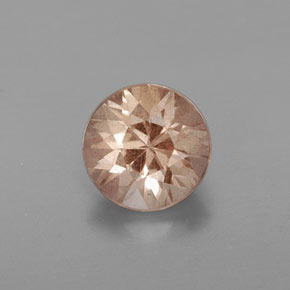 Granato malese naturale giallo da 1,05 ct, taglio rotondo, VS