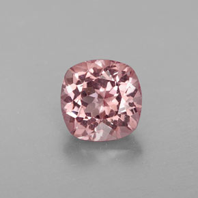 Granato malese Rosato naturale da 1.02 ct, Taglio a cuscino, VVS-VS
