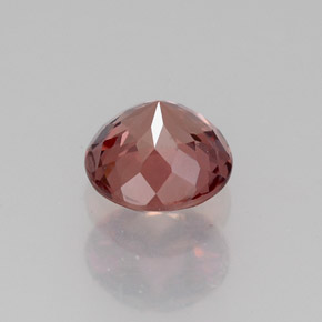 Granato malese naturale arancione da 1,18 ct, taglio rotondo, VVS-VS