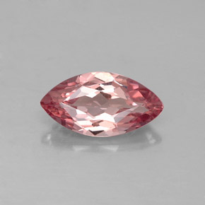 Granato malese naturale rosa da 0,98 ct, marchesa, VVS
