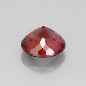 Granato malese Color rosa naturale da 3.09 ct, Taglio rotondo, VVS-VS