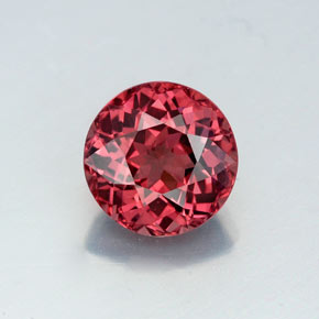 Granato malese naturale rosa da 2,68 ct, taglio rotondo, VVS-VS