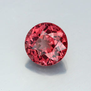 Granato malese naturale rosa da 2,68 ct, taglio rotondo, VVS-VS