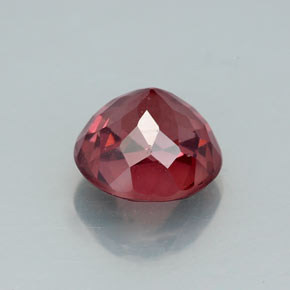 Granato malese naturale rosa da 3,24 ct, taglio rotondo, VVS-VS