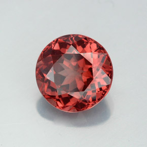 Granato malese naturale rosa da 3,54 ct, taglio rotondo, VS