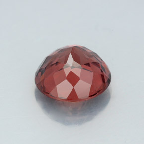 Granato malese naturale rosa da 3,54 ct, taglio rotondo, VS