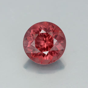 Granato malese naturale rosa da 2,65 ct, taglio rotondo, VS-SI