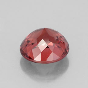 Granato malese naturale rosa da 3,21 ct, taglio rotondo, VS