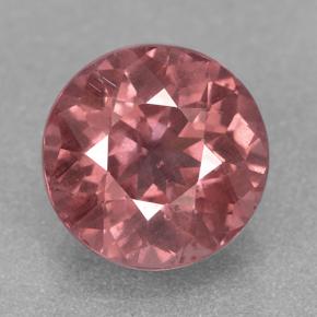 Granato malese naturale rosa da 2,95 ct, taglio rotondo, VS-SI