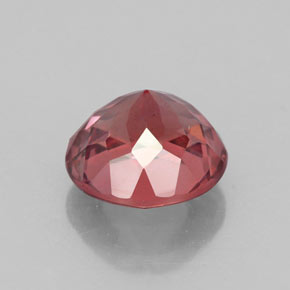 Granato malese naturale rosa da 3,14 ct, taglio rotondo, VS