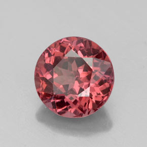 Granato malese naturale rosa da 2,63 ct, taglio rotondo, VVS-VS