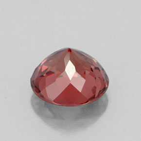 Granato malese naturale arancione da 2,63 ct, taglio rotondo, VVS