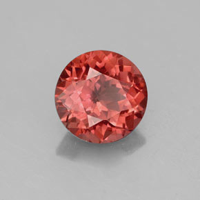 Granato malese naturale rosa da 2,24 ct, taglio rotondo, VS-SI