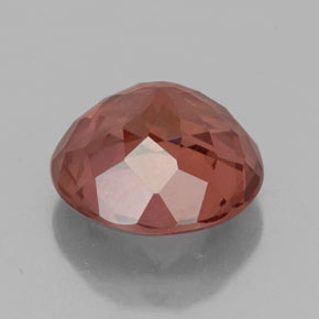 Granato malese Color rosa naturale da 2.60 ct, Taglio rotondo, VVS-VS