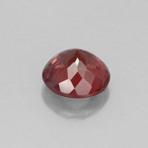 Granato malese naturale rosa da 2,40 ct, taglio rotondo, VVS