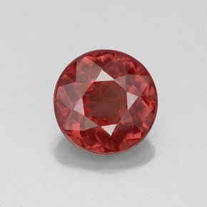 Granato malese Color rosa naturale da 3.18 ct, Taglio rotondo, VVS