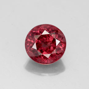 Granato malese naturale rosa da 2,75 ct, taglio rotondo, VS