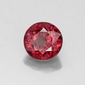 Granato malese naturale rosa da 2,75 ct, taglio rotondo, VS