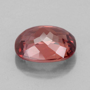 Granato malese naturale rosa da 3,66 ct, taglio a cuscino, VVS-VS