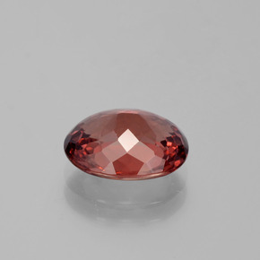 Granato malese Color rosa naturale da 3.22 ct, Taglio ovale, VVS-VS