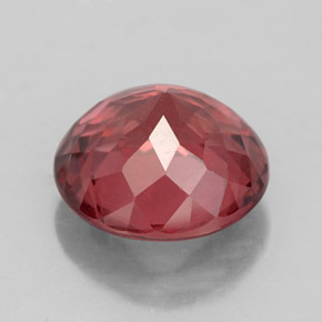 Granato malese Rosato naturale da 4.37 ct, Taglio rotondo, VS