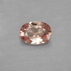 Granato malese naturale giallo da 0,76 ct, taglio ovale, VVS-VS