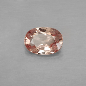 Granato malese naturale giallo da 0,76 ct, taglio ovale, VVS-VS