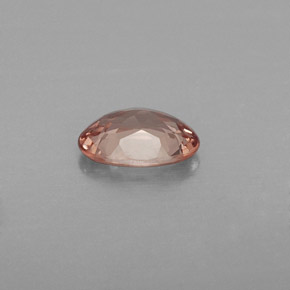 Granato malese naturale giallo da 0,76 ct, taglio ovale, VVS-VS