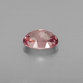 Granato malese naturale rosa da 1,02 ct, taglio ovale, VS