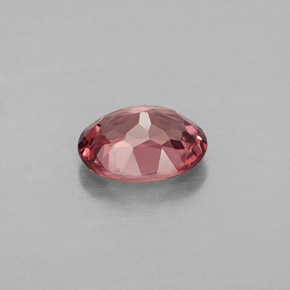 Granato malese naturale rosa da 1,03 ct, taglio ovale, VVS-VS
