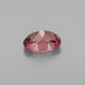 Granato malese Color rosa naturale da 1.13 ct, Taglio ovale, VS