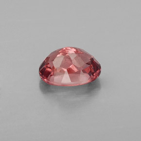 Granato malese naturale rosa da 1,30 ct, taglio ovale, VS-SI