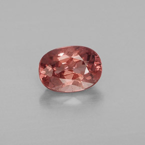 Granato malese Color rosa naturale da 1.04 ct, Taglio ovale, VS
