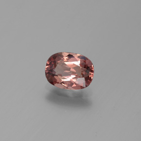 Granato malese naturale rosa da 1,06 ct, taglio ovale, VS