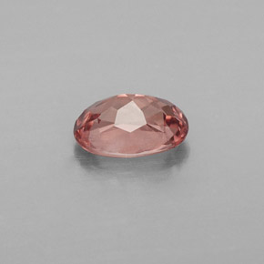 Granato malese Rosa chiara naturale da 1.00 ct, Taglio ovale, VVS-VS