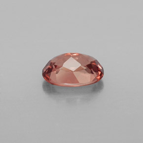 Granato malese naturale arancione da 1,12 ct, taglio ovale, VVS-VS