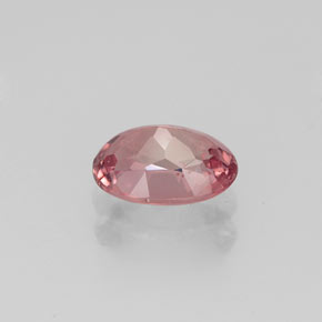 Granato malese naturale rosa da 0,92 ct, taglio ovale, VVS-VS