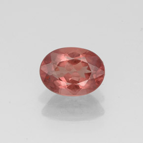 Granato malese naturale rosa da 1,08 ct, taglio ovale, VS