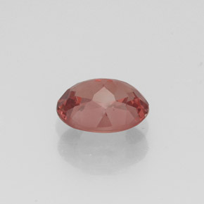 Granato malese naturale rosa da 1,08 ct, taglio ovale, VS