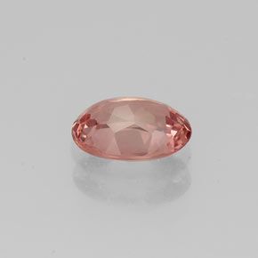 Granato malese naturale rosa da 0,92 ct, taglio ovale, VVS-VS