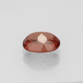 Granato malese naturale arancione da 0,99 ct, taglio ovale, VS