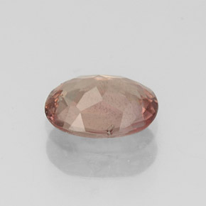 Granato malese naturale arancione da 0,90 ct, taglio ovale, SI