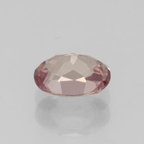 Granato malese Rosa chiara naturale da 0.98 ct, Taglio ovale, VS