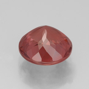 Granato malese Rosato naturale da 3.44 ct, Taglio rotondo, VS