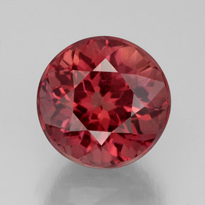 Granato malese naturale rosa da 4,77 ct, taglio rotondo, VS